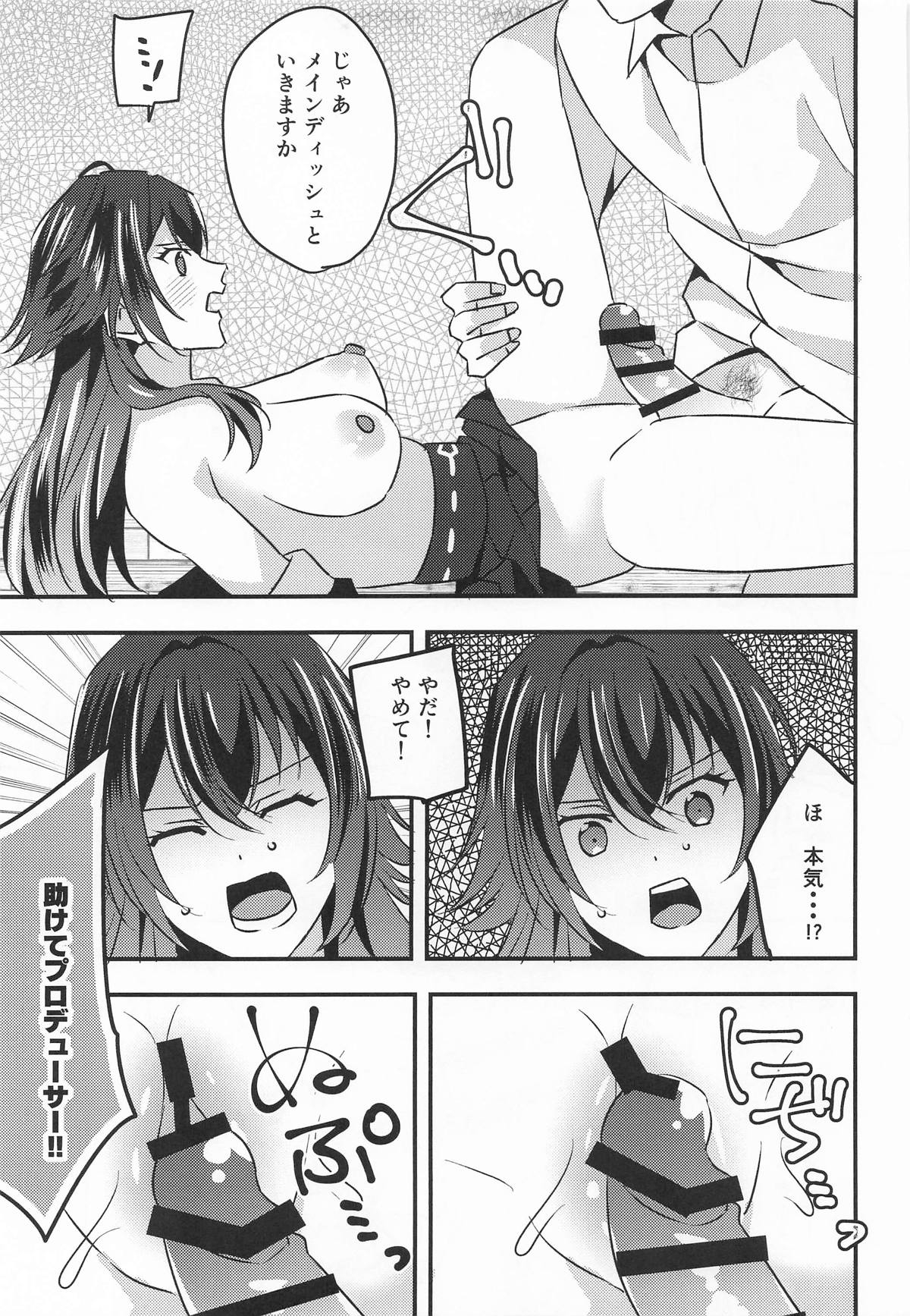 プロデュースを断られたのでレイプしました 月村手毬編 - Page 9