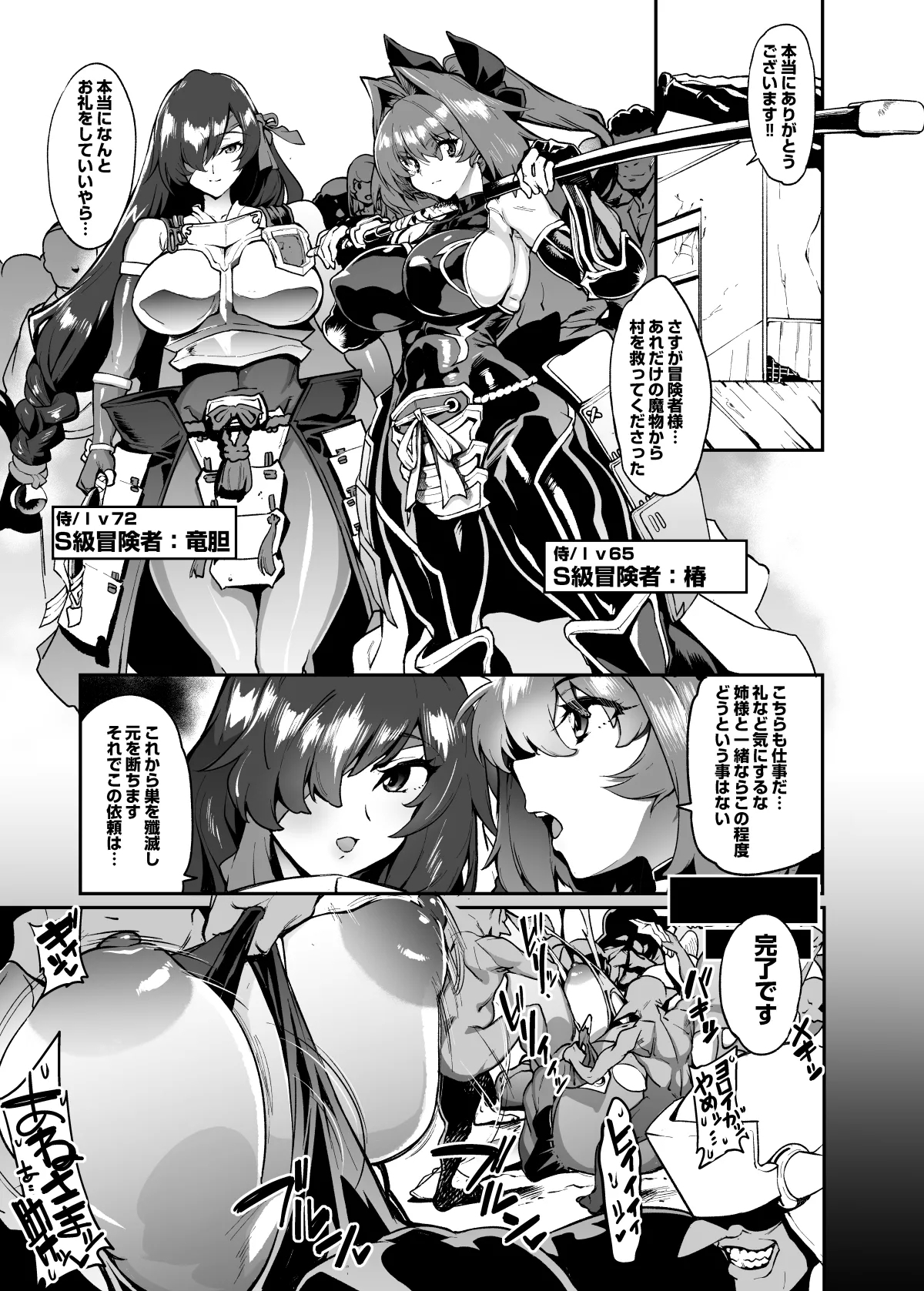 依頼者様考案の冒険者キャラ敗北ゴブリン姦 1