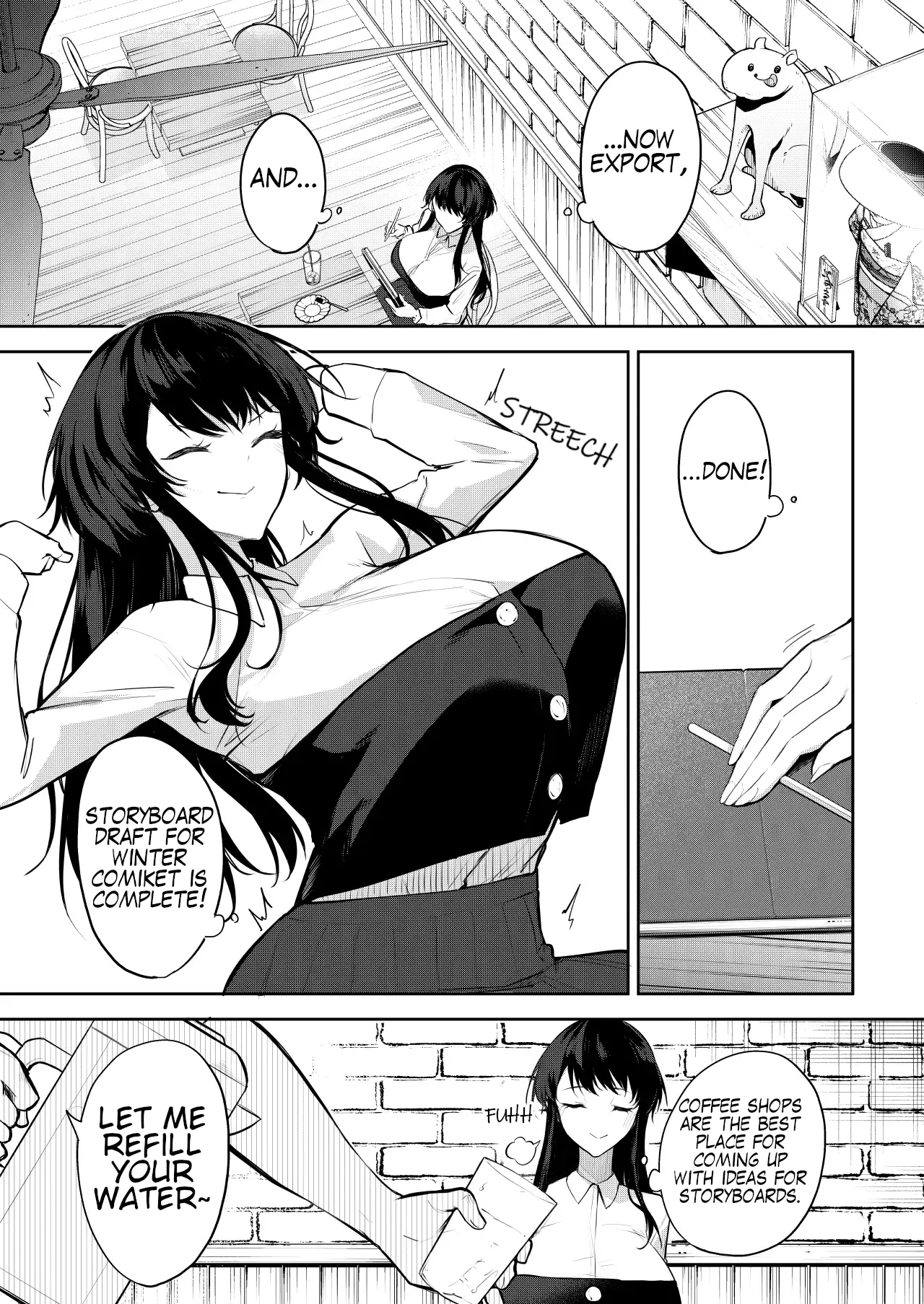 Would You Like to Be a model for an Erotic Manga? - Page 4