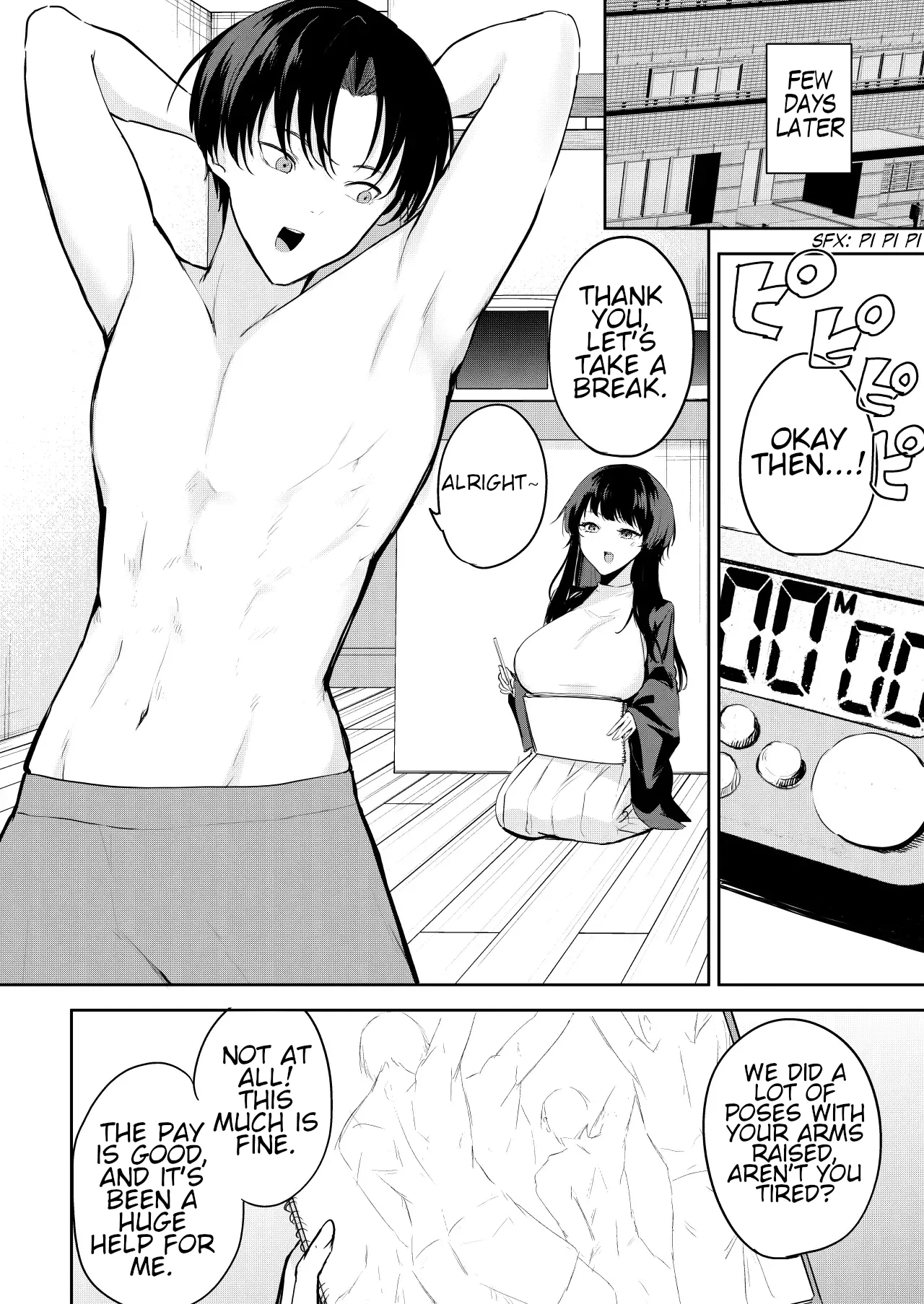 Would You Like to Be a model for an Erotic Manga? - Page 9