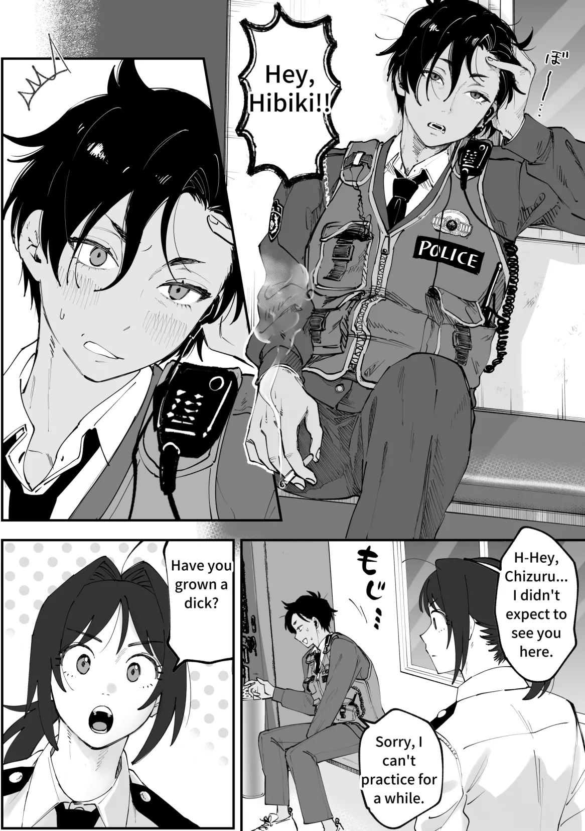 Futanari Hibiki x Chizuru - Page 2