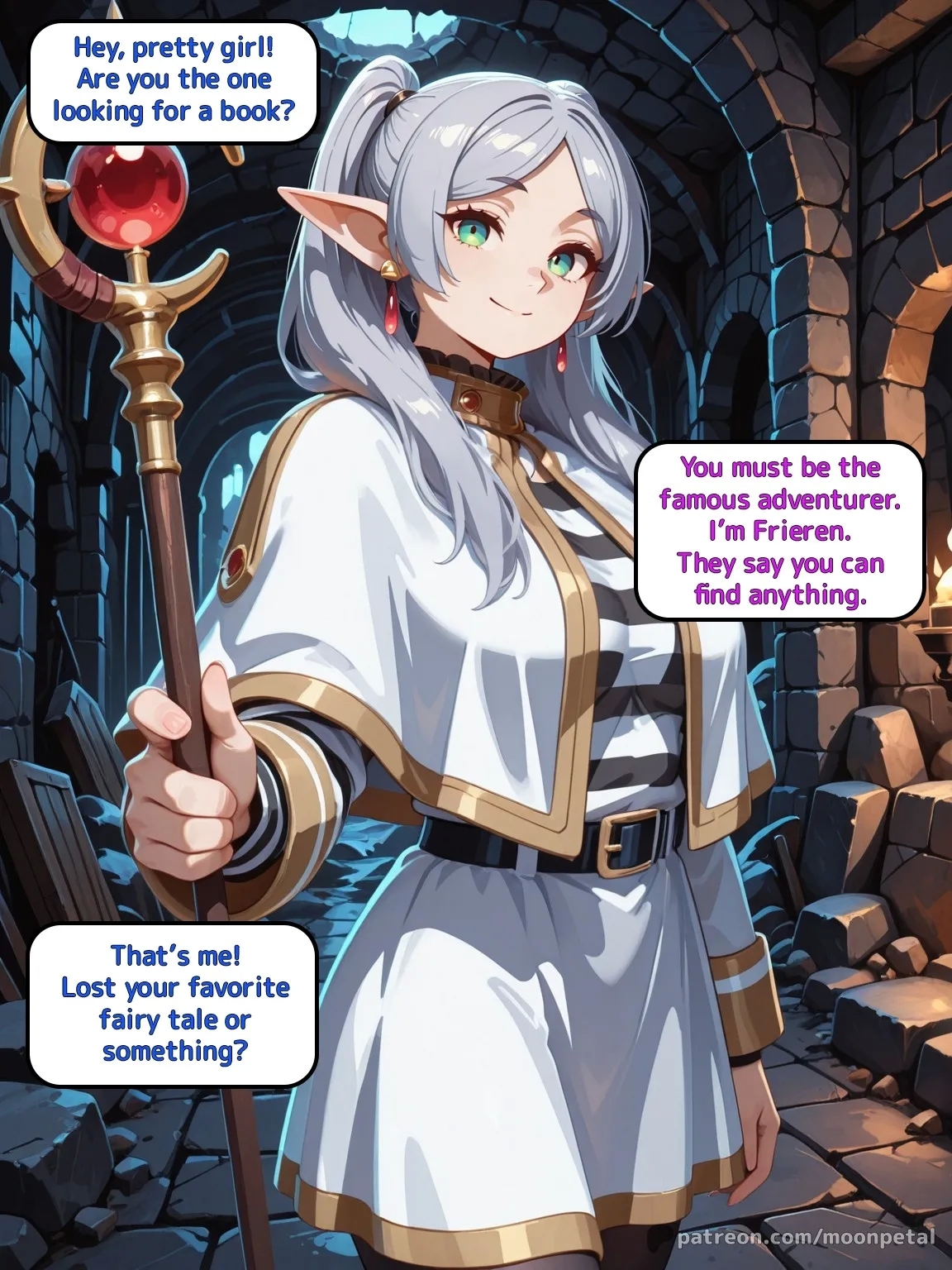 Wanna make a bet? ch. 12 - Frieren - Page 4