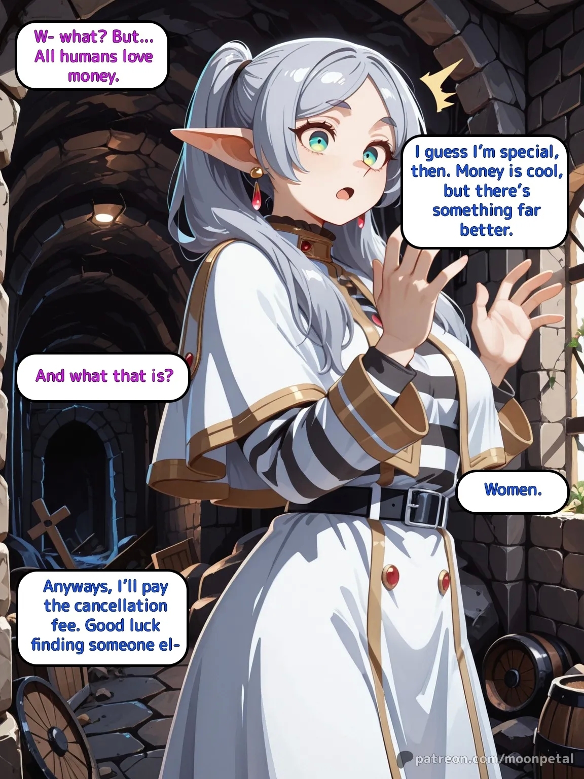 Wanna make a bet? ch. 12 - Frieren - Page 7