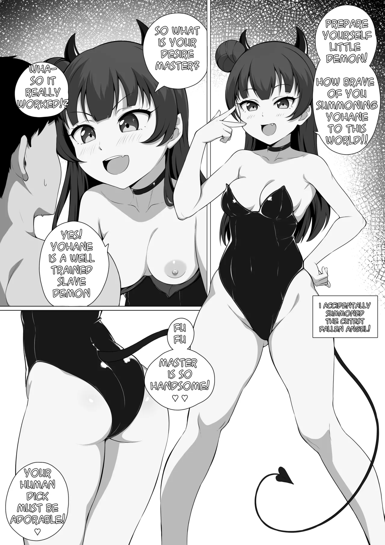 Accidental intercourse with the cutest fallen angel!! - Page 1