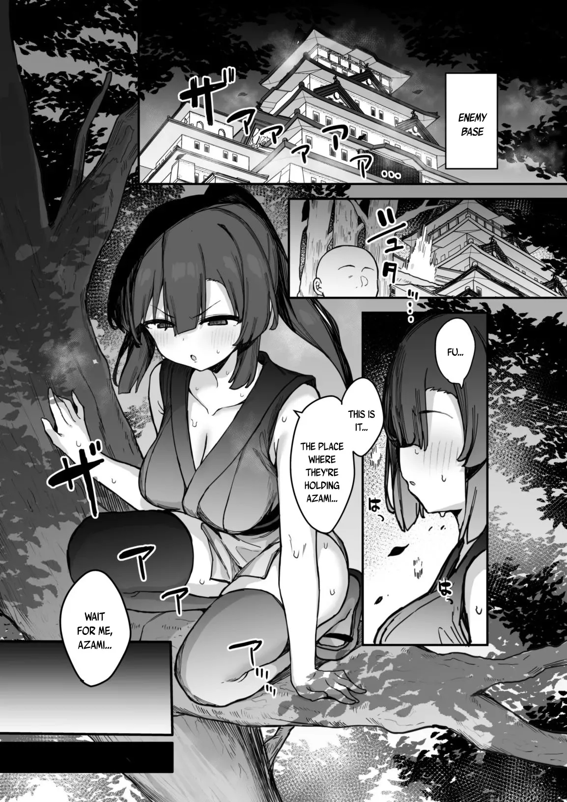Kunoichi Azami ga Ochiru Made 3 - Page 4