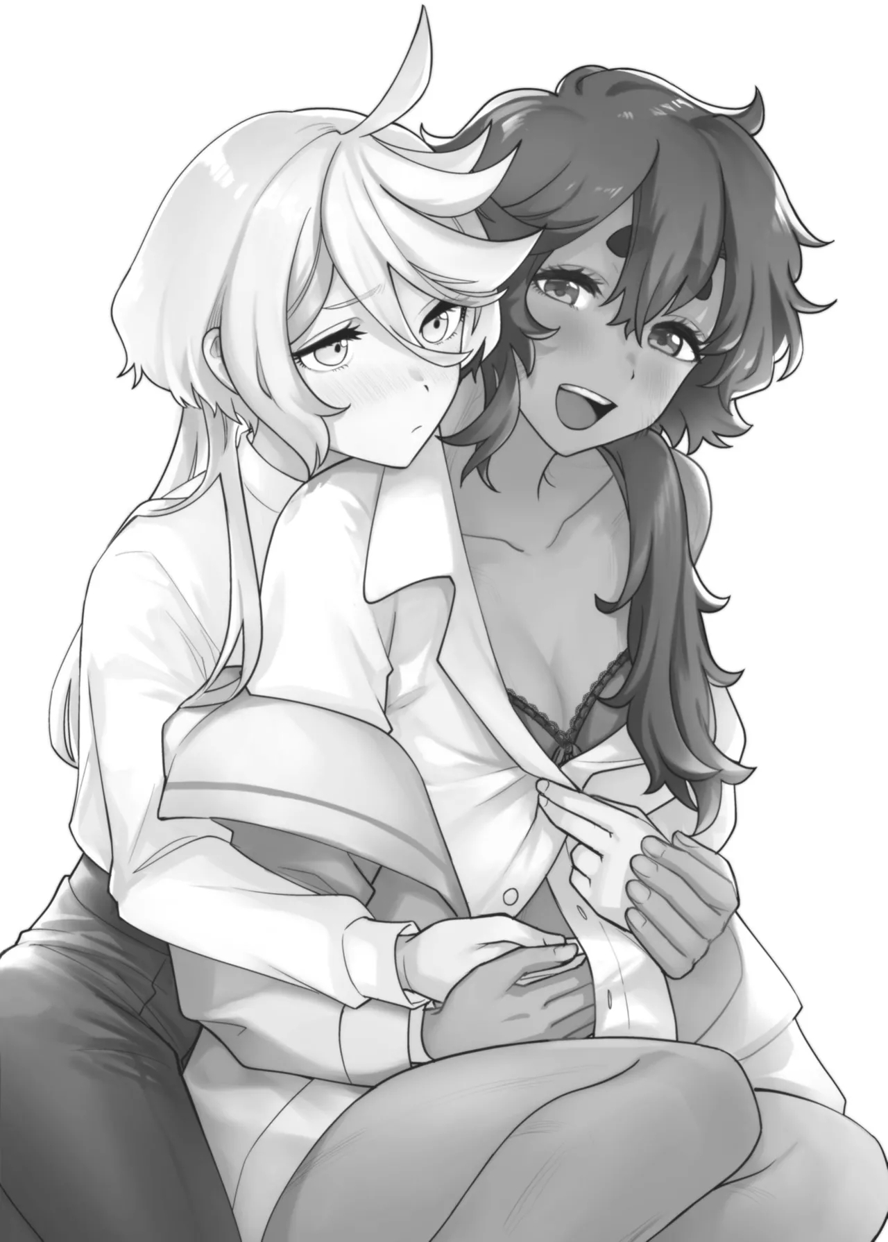 [幻想手札 (天堂樹)] 讓我好好地滿足你啊笨蛋 (機動戦士ガンダム 水星の魔女) [中国語] [DL版] - Hentaiaz.com - 3