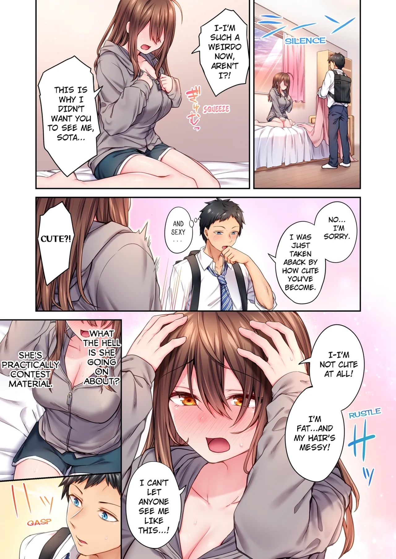 Hiki komori no kuse shite, ero i Karada ni sodatsu na yo ~ ore shika shiranai osananajimi no mesu no kao | Cant Believe My Loner Childhood Friend Became This Sexy Girl Vol. 1 - Page 11
