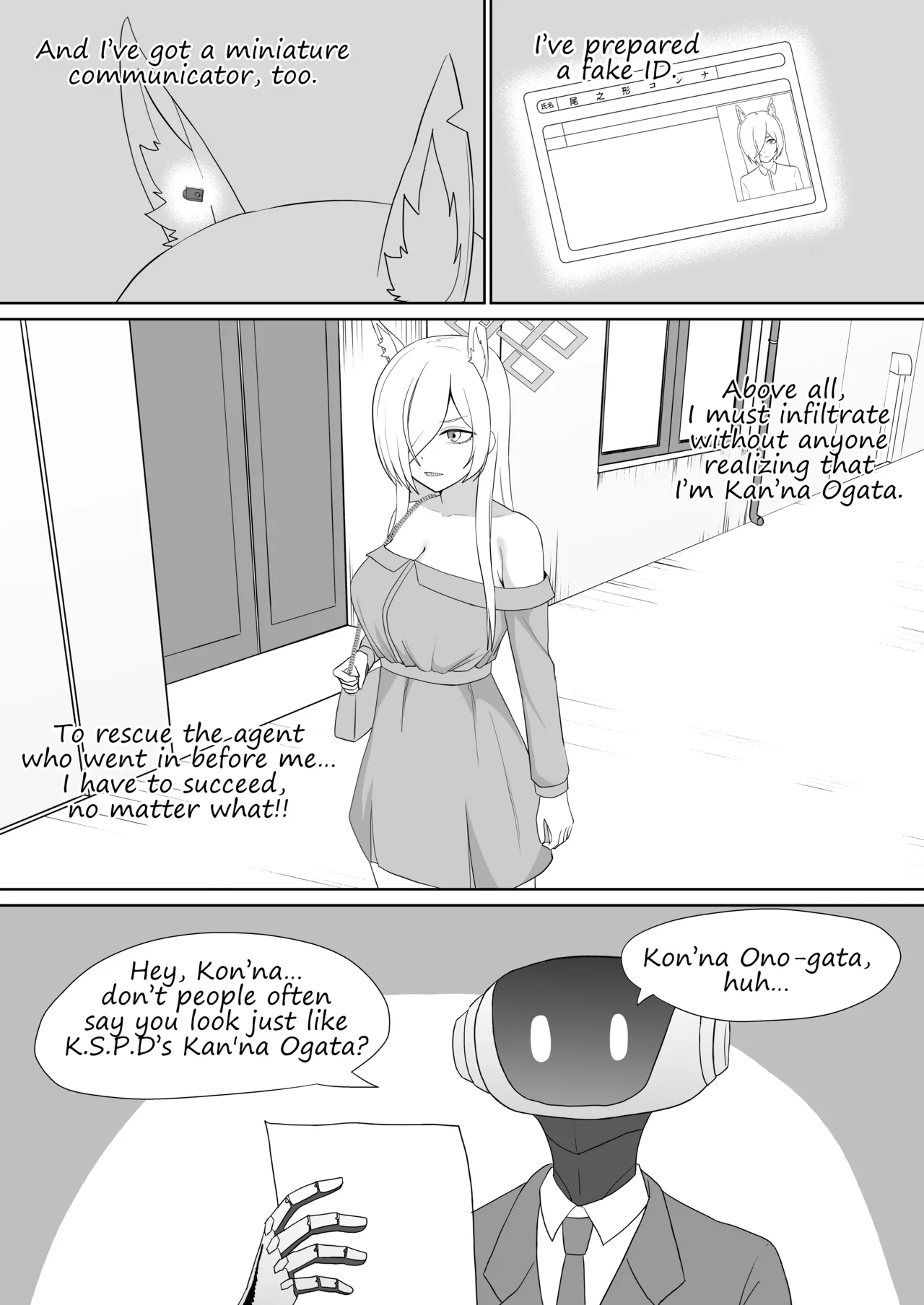 Kanna O○ becomes a prostitute - Page 4