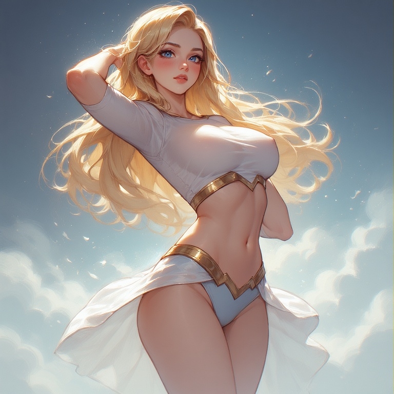 Angelic Supergirl 4