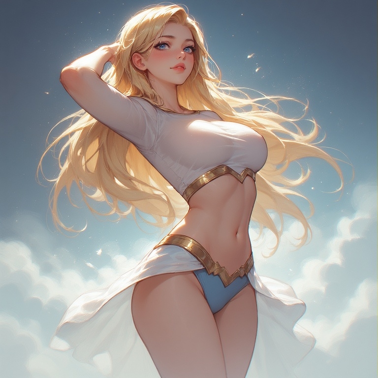 Angelic Supergirl 5