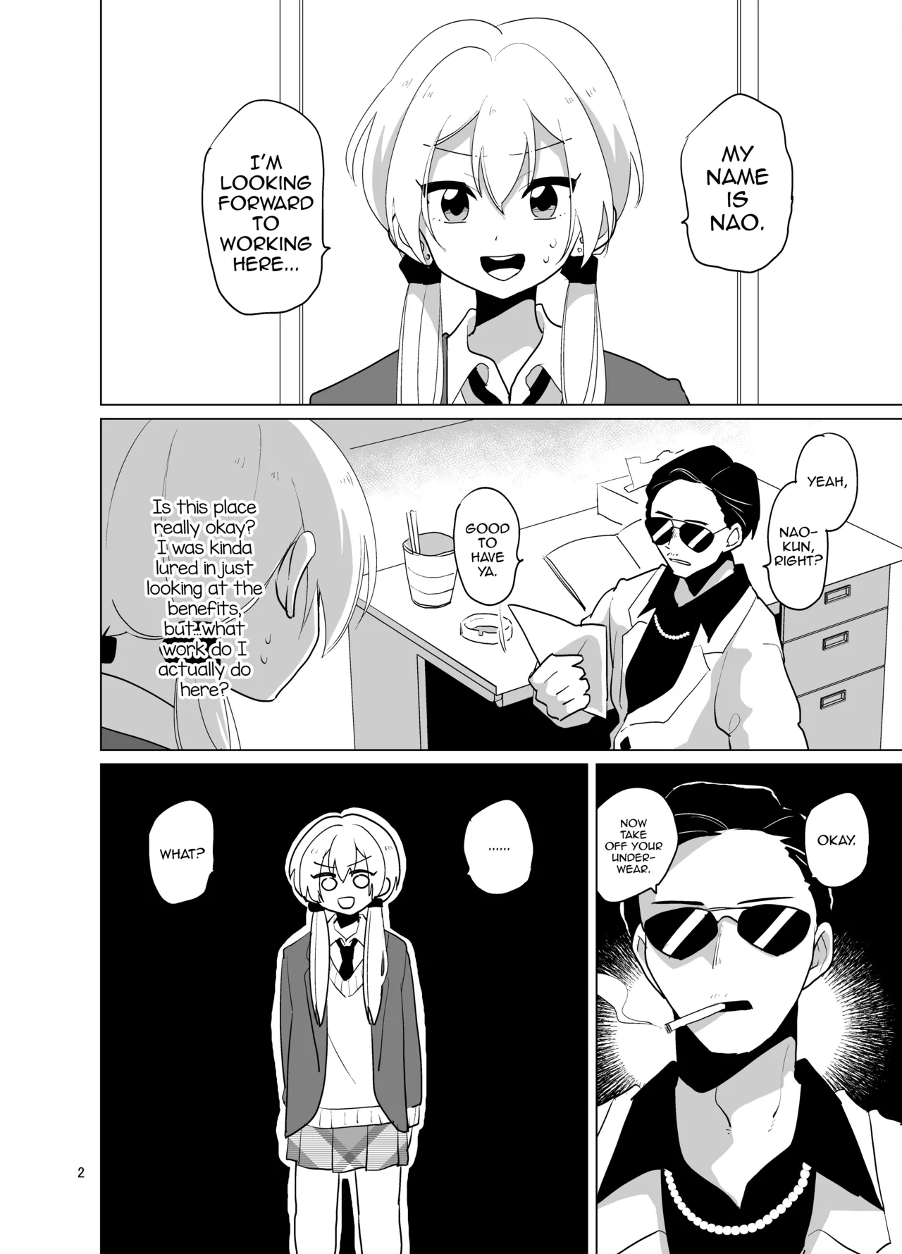 Josou Gal Nao-kun Chousen! Ura Beit! - Page 3