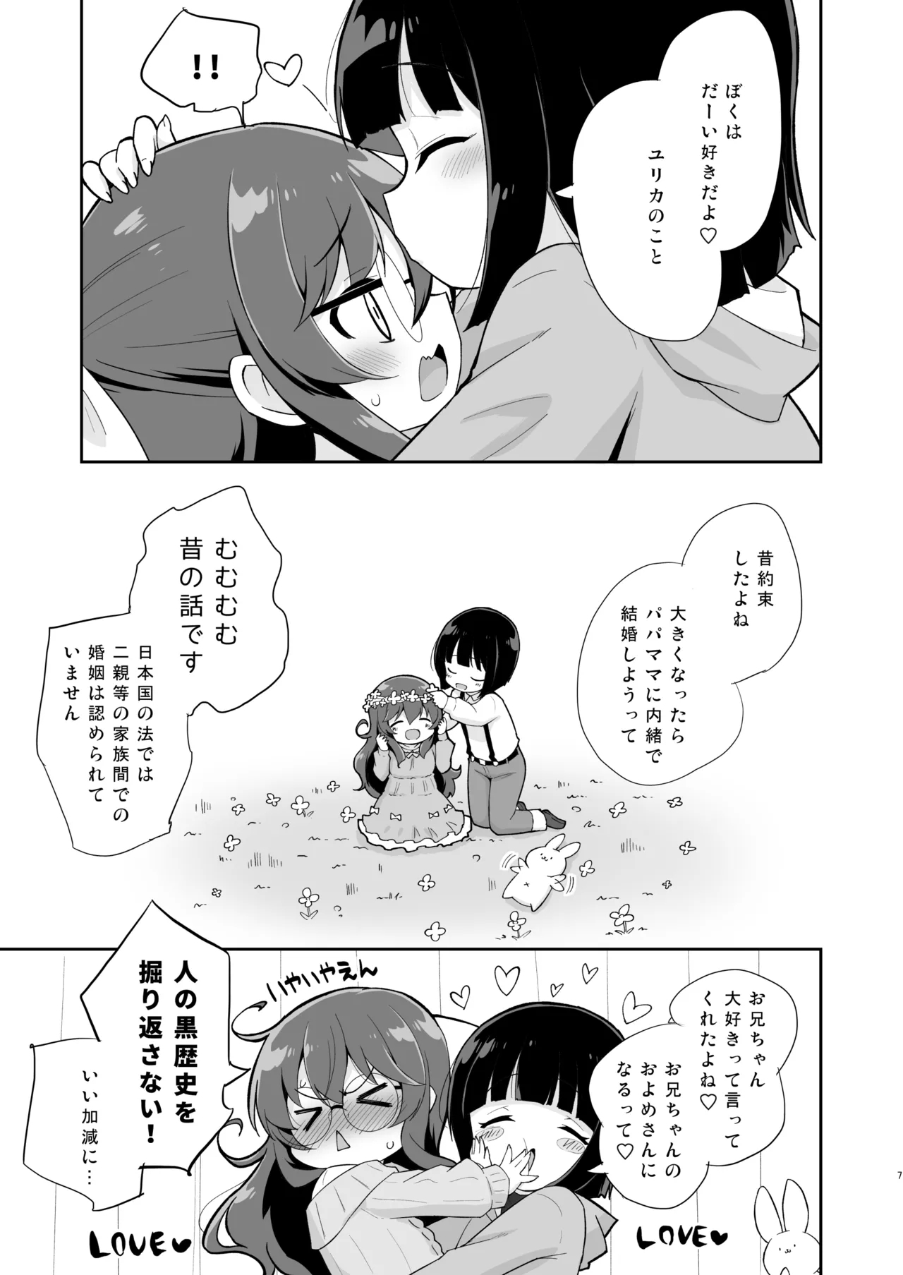 お兄ちゃんのバカ - Page 7