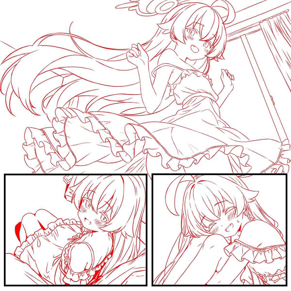 ホシノと自宅デートでマッサージ♡ 4