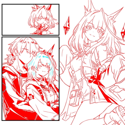 いっぱい甘えた後のモンちゃん 2